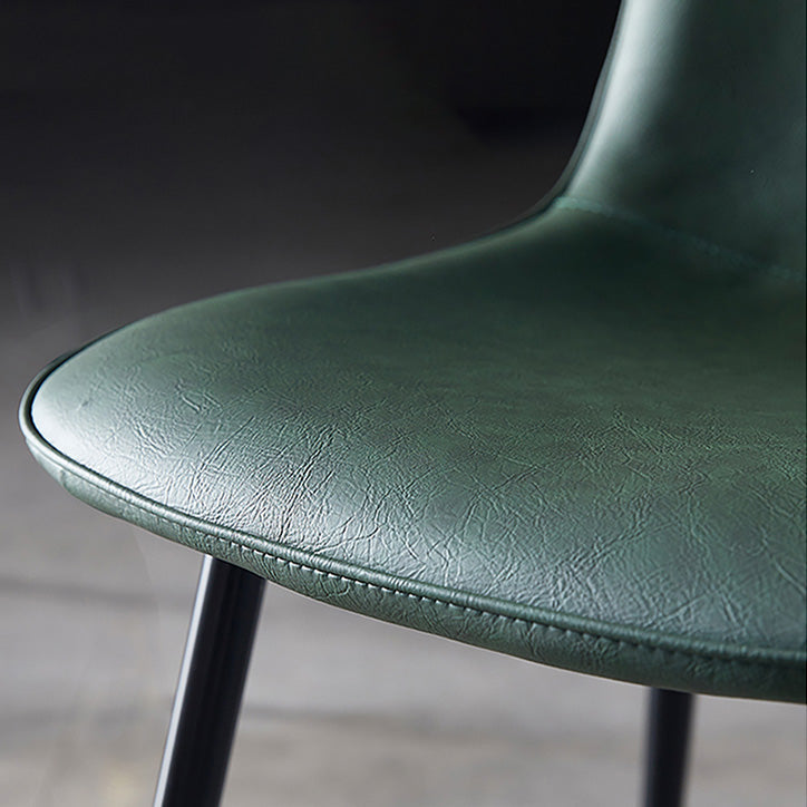 Upholstered Armless Dining Chairs Home Side Chairs with Metal Legs (Set of 2) Clearhalo ' kitchen&dining_furn' 'Dining Chairs' 'Dining Tables & Seating' 'dining_chair' 'furn' 'furn_dining_chair' 'Furniture' 'furniture_dining_chair' 'Kitchen & Dining Furniture' 'kitchen' 4097778