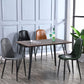 Upholstered Armless Dining Chairs Home Side Chairs with Metal Legs (Set of 2) Clearhalo ' kitchen&dining_furn' 'Dining Chairs' 'Dining Tables & Seating' 'dining_chair' 'furn' 'furn_dining_chair' 'Furniture' 'furniture_dining_chair' 'Kitchen & Dining Furniture' 'kitchen' 4097788