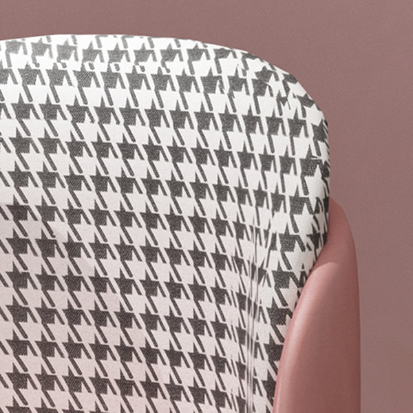 Scandinavian Style Upholstered Armless Dining Chair Solid Back Single Dining Chair Clearhalo ' kitchen&dining_furn' 'Dining Chairs' 'Dining Tables & Seating' 'dining_chair' 'furn' 'furn_dining_chair' 'Furniture' 'furniture_dining_chair' 'Kitchen & Dining Furniture' 'kitchen' 4097850