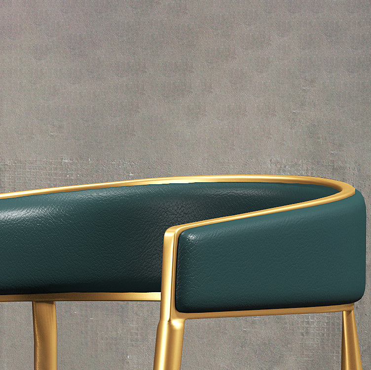 Nordic Style Open Back Dining Side Chair Linen Fabric Dining Armless Chair Clearhalo ' kitchen&dining_furn' 'Dining Chairs' 'Dining Tables & Seating' 'dining_chair' 'furn' 'furn_dining_chair' 'Furniture' 'furniture_dining_chair' 'Kitchen & Dining Furniture' 'kitchen' 4097865