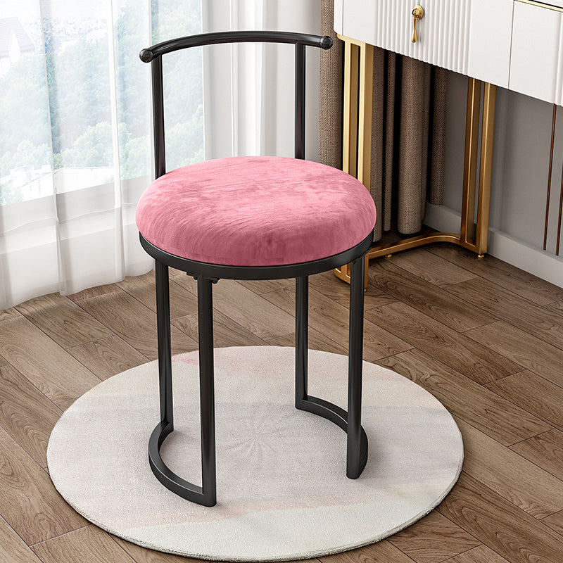 Scandinavian Style Upholstered Dining Chair Open Back Single Armless Dining Side Chair Clearhalo ' kitchen&dining_furn' 'Dining Chairs' 'Dining Tables & Seating' 'dining_chair' 'furn' 'furn_dining_chair' 'Furniture' 'furniture_dining_chair' 'Kitchen & Dining Furniture' 'kitchen' 4097905