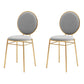 Scandinavian Style Linen Fabric Dining Chairs Open Back Dining Side Chairs Grey 2 Piece Set Clearhalo ' kitchen&dining_furn' 'Dining Chairs' 'Dining Tables & Seating' 'dining_chair' 'furn' 'furn_dining_chair' 'Furniture' 'furniture_dining_chair' 'Kitchen & Dining Furniture' 'kitchen' 4097981