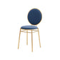 Scandinavian Style Linen Fabric Dining Chairs Open Back Dining Side Chairs Blue 1 Piece Clearhalo ' kitchen&dining_furn' 'Dining Chairs' 'Dining Tables & Seating' 'dining_chair' 'furn' 'furn_dining_chair' 'Furniture' 'furniture_dining_chair' 'Kitchen & Dining Furniture' 'kitchen' 4098002