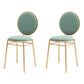 Scandinavian Style Linen Fabric Dining Chairs Open Back Dining Side Chairs Green 2 Piece Set Clearhalo ' kitchen&dining_furn' 'Dining Chairs' 'Dining Tables & Seating' 'dining_chair' 'furn' 'furn_dining_chair' 'Furniture' 'furniture_dining_chair' 'Kitchen & Dining Furniture' 'kitchen' 4098006