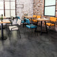 Leather Industrial Brasserie Arm Chair Matte Finish Open Back Dining Chair (Set of 4) Clearhalo ' kitchen&dining_furn' 'Dining Chairs' 'Dining Tables & Seating' 'dining_chair' 'furn' 'furn_dining_chair' 'Furniture' 'furniture_dining_chair' 'Kitchen & Dining Furniture' 'kitchen' 4098109