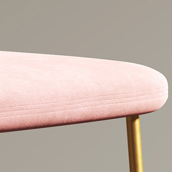 Scandinavian Style Upholstered Armless Dining Chairs Open Back Dining Side Chair Clearhalo ' kitchen&dining_furn' 'Dining Chairs' 'Dining Tables & Seating' 'dining_chair' 'furn' 'furn_dining_chair' 'Furniture' 'furniture_dining_chair' 'Kitchen & Dining Furniture' 'kitchen' 4098245