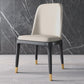 Scandinavian Style Dining Chair Dining Room Metal Parsons Armless Chair White 1 Piece Black Gold Clearhalo ' kitchen&dining_furn' 'Dining Chairs' 'Dining Tables & Seating' 'dining_chair' 'furn' 'furn_dining_chair' 'Furniture' 'furniture_dining_chair' 'Kitchen & Dining Furniture' 'kitchen' 4098348