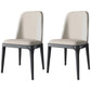 Scandinavian Style Dining Chair Dining Room Metal Parsons Armless Chair White 2 Piece Set Black Clearhalo ' kitchen&dining_furn' 'Dining Chairs' 'Dining Tables & Seating' 'dining_chair' 'furn' 'furn_dining_chair' 'Furniture' 'furniture_dining_chair' 'Kitchen & Dining Furniture' 'kitchen' 4098352
