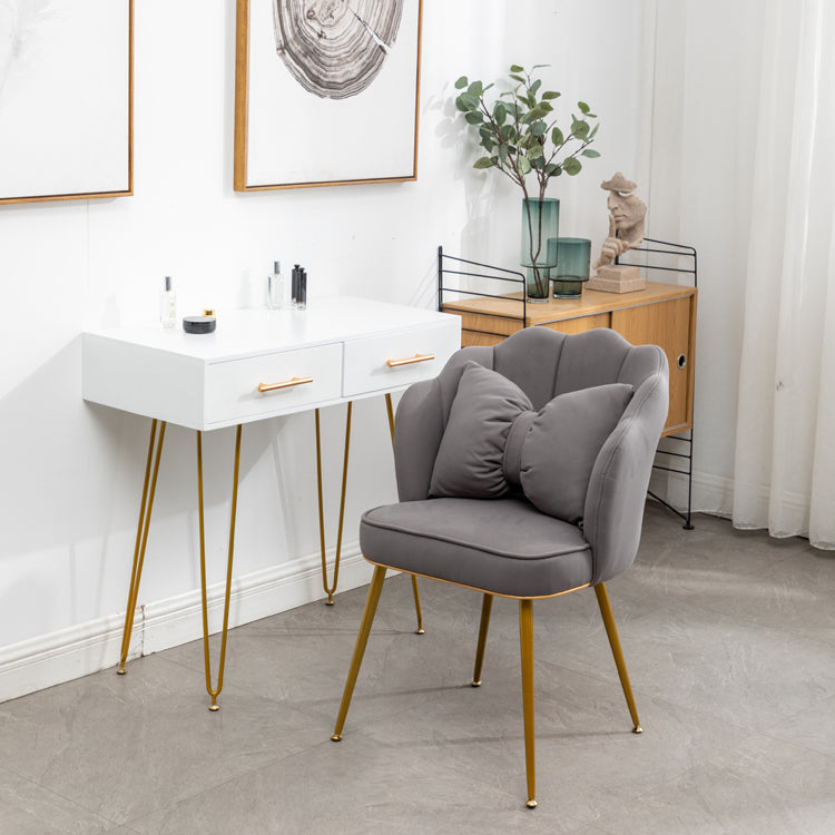 Scandinavian Style Faux Leather Dining Chairs Solid Back Armless Chairs Clearhalo ' kitchen&dining_furn' 'Dining Chairs' 'Dining Tables & Seating' 'dining_chair' 'furn' 'furn_dining_chair' 'Furniture' 'furniture_dining_chair' 'Kitchen & Dining Furniture' 'kitchen' 4098408