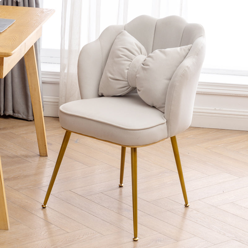 Scandinavian Style Faux Leather Dining Chairs Solid Back Armless Chairs Clearhalo ' kitchen&dining_furn' 'Dining Chairs' 'Dining Tables & Seating' 'dining_chair' 'furn' 'furn_dining_chair' 'Furniture' 'furniture_dining_chair' 'Kitchen & Dining Furniture' 'kitchen' 4098418