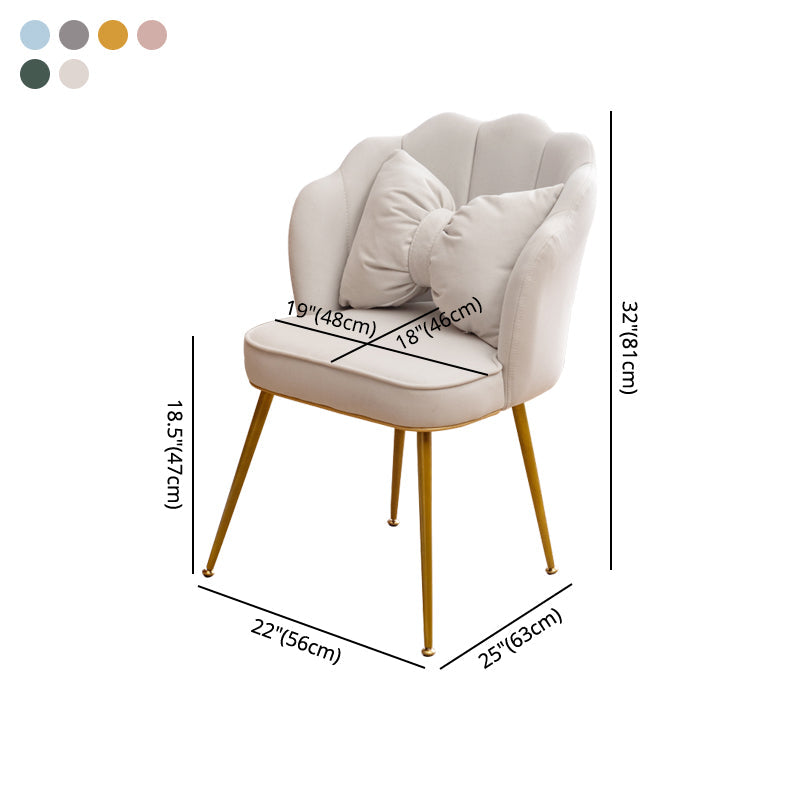 Scandinavian Style Faux Leather Dining Chairs Solid Back Armless Chairs Clearhalo ' kitchen&dining_furn' 'Dining Chairs' 'Dining Tables & Seating' 'dining_chair' 'furn' 'furn_dining_chair' 'Furniture' 'furniture_dining_chair' 'Kitchen & Dining Furniture' 'kitchen' 4098430