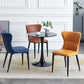 Industrial Metal Dining Room Chairs Armless Wingback Side Chair for Home Use Clearhalo ' kitchen&dining_furn' 'Dining Chairs' 'Dining Tables & Seating' 'dining_chair' 'furn' 'furn_dining_chair' 'Furniture' 'furniture_dining_chair' 'Kitchen & Dining Furniture' 'kitchen' 4098436