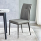 Industrial Metal Dining Room Chairs Leather Armless Dining Chairs for Home Use Grey 1 Piece Clearhalo ' kitchen&dining_furn' 'Dining Chairs' 'Dining Tables & Seating' 'dining_chair' 'furn' 'furn_dining_chair' 'Furniture' 'furniture_dining_chair' 'Kitchen & Dining Furniture' 'kitchen' 4098483