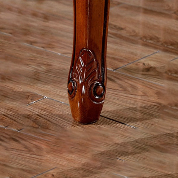 Victorian Leather Armless Dining Chairs Upholstered Side Chairs (Set of 2) Clearhalo ' kitchen&dining_furn' 'Dining Chairs' 'Dining Tables & Seating' 'dining_chair' 'furn' 'furn_dining_chair' 'Furniture' 'furniture_dining_chair' 'Kitchen & Dining Furniture' 'kitchen' 4098507