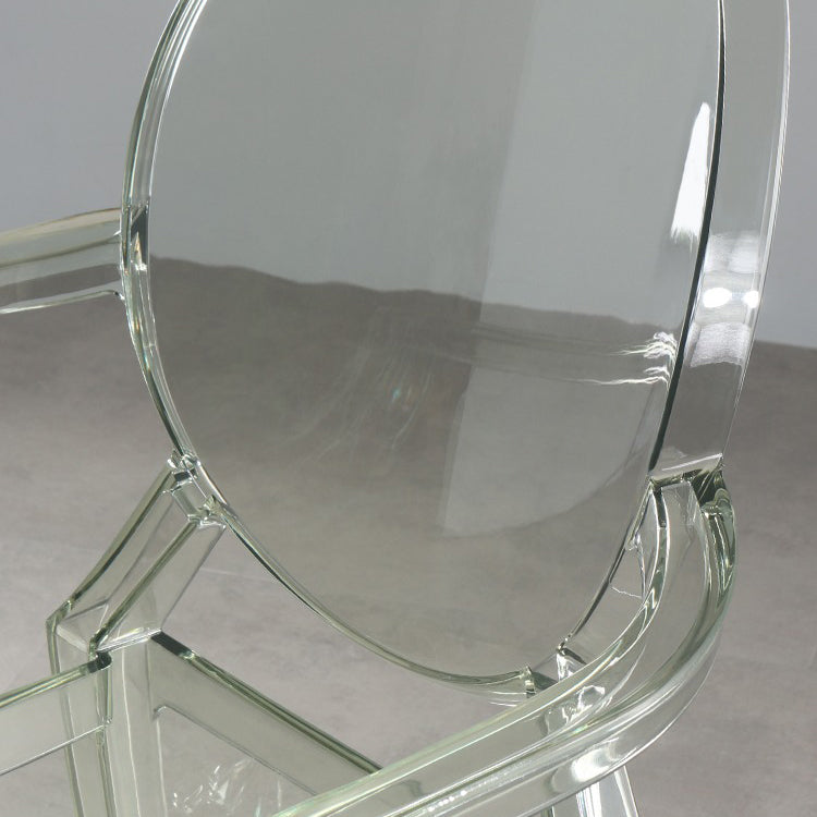 Nordic Style Plastic Dining Side Chair Dining Arm Side Chairs for Kitchen Clearhalo ' kitchen&dining_furn' 'Dining Chairs' 'Dining Tables & Seating' 'dining_chair' 'furn' 'furn_dining_chair' 'Furniture' 'furniture_dining_chair' 'Kitchen & Dining Furniture' 'kitchen' 4098598