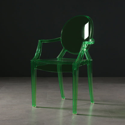Nordic Style Plastic Dining Side Chair Dining Arm Side Chairs for Kitchen Green 1 Piece Clearhalo ' kitchen&dining_furn' 'Dining Chairs' 'Dining Tables & Seating' 'dining_chair' 'furn' 'furn_dining_chair' 'Furniture' 'furniture_dining_chair' 'Kitchen & Dining Furniture' 'kitchen' 4098626