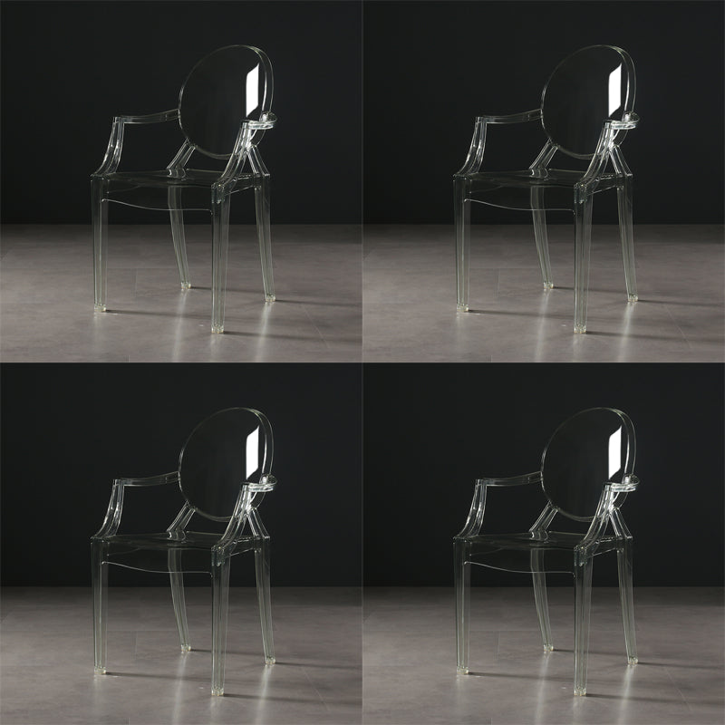 Nordic Style Plastic Dining Side Chair Dining Arm Side Chairs for Kitchen Light Green 4 Piece Set Clearhalo ' kitchen&dining_furn' 'Dining Chairs' 'Dining Tables & Seating' 'dining_chair' 'furn' 'furn_dining_chair' 'Furniture' 'furniture_dining_chair' 'Kitchen & Dining Furniture' 'kitchen' 4098631