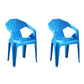 Modern Stacking Dining Side Chairs Slat Back Plastic Dining Arm Chairs Sky Blue 2 Piece Set Clearhalo ' kitchen&dining_furn' 'Dining Chairs' 'Dining Tables & Seating' 'dining_chair' 'furn' 'furn_dining_chair' 'Furniture' 'furniture_dining_chair' 'Kitchen & Dining Furniture' 'kitchen' 4098709
