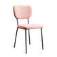 Industrial Upholstered Restaurant Side Chair Open Back Matte Finish Dining Chair Clearhalo ' kitchen&dining_furn' 'Dining Chairs' 'Dining Tables & Seating' 'dining_chair' 'furn' 'furn_dining_chair' 'Furniture' 'furniture_dining_chair' 'Kitchen & Dining Furniture' 'kitchen' 4098790