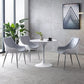 Contemporary Style Dining Chair Kitchen Arm Side Chairs with Metal Legs (Set of 2) Clearhalo ' kitchen&dining_furn' 'Dining Chairs' 'Dining Tables & Seating' 'dining_chair' 'furn' 'furn_dining_chair' 'Furniture' 'furniture_dining_chair' 'Kitchen & Dining Furniture' 'kitchen' 4098949