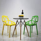 Contemporary Style Dining Chair Plastic Dining Arm Side Chair for Kitchen (Set of 4) Clearhalo ' kitchen&dining_furn' 'Dining Chairs' 'Dining Tables & Seating' 'dining_chair' 'furn' 'furn_dining_chair' 'Furniture' 'furniture_dining_chair' 'Kitchen & Dining Furniture' 'kitchen' 4098973
