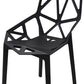 Contemporary Style Dining Chair Plastic Dining Arm Side Chair for Kitchen (Set of 4) Clearhalo ' kitchen&dining_furn' 'Dining Chairs' 'Dining Tables & Seating' 'dining_chair' 'furn' 'furn_dining_chair' 'Furniture' 'furniture_dining_chair' 'Kitchen & Dining Furniture' 'kitchen' 4098984