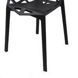 Contemporary Style Dining Chair Plastic Dining Arm Side Chair for Kitchen (Set of 4) Clearhalo ' kitchen&dining_furn' 'Dining Chairs' 'Dining Tables & Seating' 'dining_chair' 'furn' 'furn_dining_chair' 'Furniture' 'furniture_dining_chair' 'Kitchen & Dining Furniture' 'kitchen' 4098985
