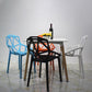 Contemporary Style Dining Chair Plastic Dining Arm Side Chair for Kitchen (Set of 4) Clearhalo ' kitchen&dining_furn' 'Dining Chairs' 'Dining Tables & Seating' 'dining_chair' 'furn' 'furn_dining_chair' 'Furniture' 'furniture_dining_chair' 'Kitchen & Dining Furniture' 'kitchen' 4098987