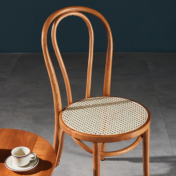 Traditional Wood Dining Armless Chair Open Back Single Dining Side Chair for Home Use Clearhalo ' kitchen&dining_furn' 'Dining Chairs' 'Dining Tables & Seating' 'dining_chair' 'furn' 'furn_dining_chair' 'Furniture' 'furniture_dining_chair' 'Kitchen & Dining Furniture' 'kitchen' 4098997