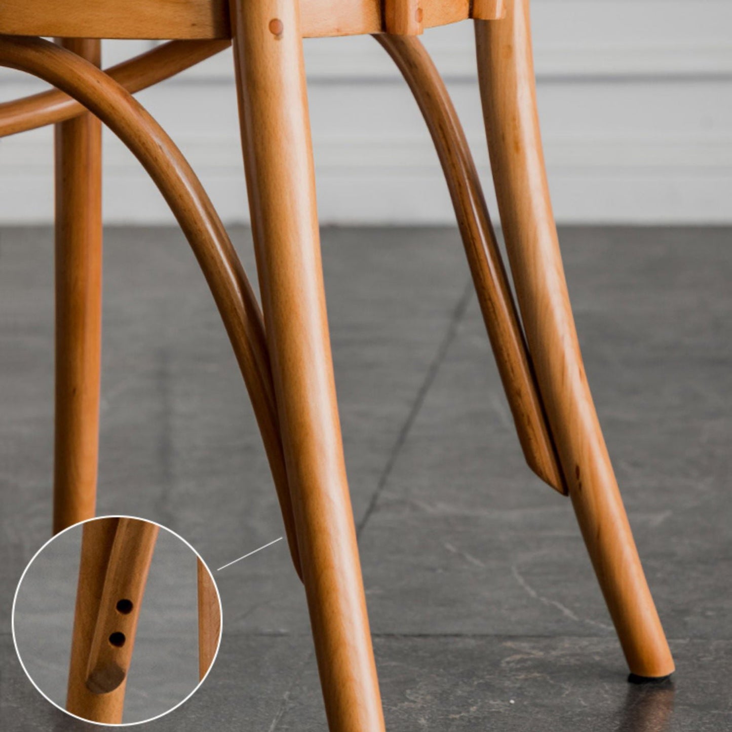 Traditional Wood Dining Armless Chair Open Back Single Dining Side Chair for Home Use Clearhalo ' kitchen&dining_furn' 'Dining Chairs' 'Dining Tables & Seating' 'dining_chair' 'furn' 'furn_dining_chair' 'Furniture' 'furniture_dining_chair' 'Kitchen & Dining Furniture' 'kitchen' 4099006