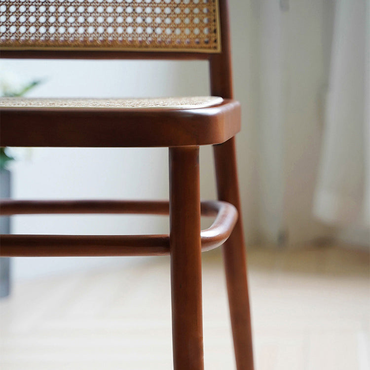 Traditional Wood Dining Armless Chair Open Back Dining Side Chair for Restaurant Use Clearhalo ' kitchen&dining_furn' 'Dining Chairs' 'Dining Tables & Seating' 'dining_chair' 'furn' 'furn_dining_chair' 'Furniture' 'furniture_dining_chair' 'Kitchen & Dining Furniture' 'kitchen' 4099030