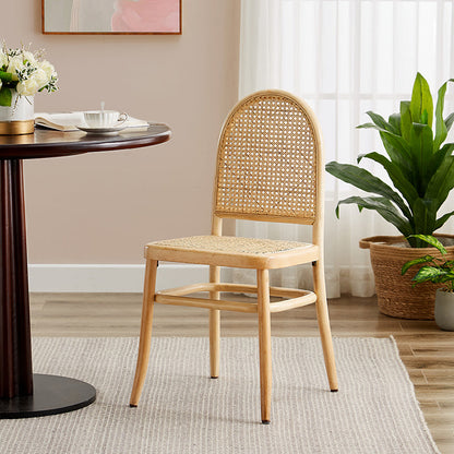 Traditional Wood Dining Armless Chair Open Back Dining Side Chair for Restaurant Use Natural 1 Piece Clearhalo ' kitchen&dining_furn' 'Dining Chairs' 'Dining Tables & Seating' 'dining_chair' 'furn' 'furn_dining_chair' 'Furniture' 'furniture_dining_chair' 'Kitchen & Dining Furniture' 'kitchen' 4099033