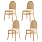Traditional Wood Dining Armless Chair Open Back Dining Side Chair for Restaurant Use Natural 4 Piece Set Clearhalo ' kitchen&dining_furn' 'Dining Chairs' 'Dining Tables & Seating' 'dining_chair' 'furn' 'furn_dining_chair' 'Furniture' 'furniture_dining_chair' 'Kitchen & Dining Furniture' 'kitchen' 4099036