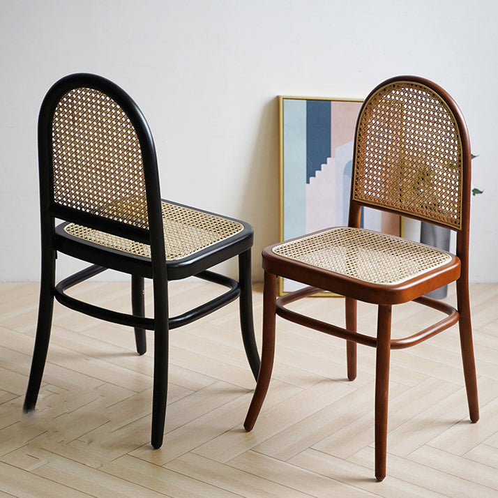 Traditional Wood Dining Armless Chair Open Back Dining Side Chair for Restaurant Use Clearhalo ' kitchen&dining_furn' 'Dining Chairs' 'Dining Tables & Seating' 'dining_chair' 'furn' 'furn_dining_chair' 'Furniture' 'furniture_dining_chair' 'Kitchen & Dining Furniture' 'kitchen' 4099039