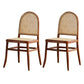 Traditional Wood Dining Armless Chair Open Back Dining Side Chair for Restaurant Use Walnut 2 Piece Set Clearhalo ' kitchen&dining_furn' 'Dining Chairs' 'Dining Tables & Seating' 'dining_chair' 'furn' 'furn_dining_chair' 'Furniture' 'furniture_dining_chair' 'Kitchen & Dining Furniture' 'kitchen' 4099040