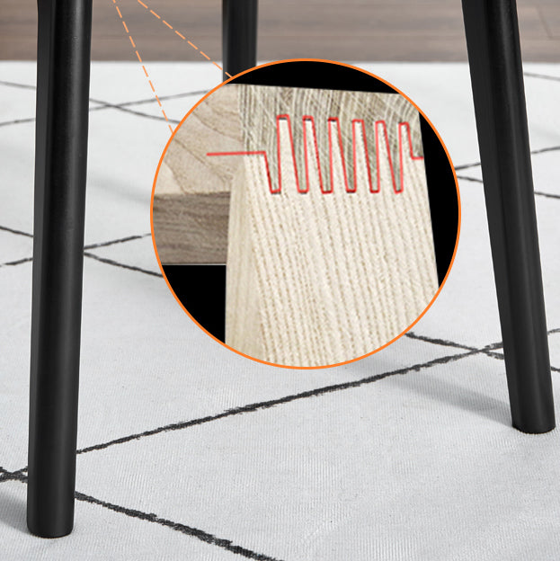 Traditional Wood Dining Armless Chair Open Back Dining Side Chair (Set of 2) Clearhalo ' kitchen&dining_furn' 'Dining Chairs' 'Dining Tables & Seating' 'dining_chair' 'furn' 'furn_dining_chair' 'Furniture' 'furniture_dining_chair' 'Kitchen & Dining Furniture' 'kitchen' 4099057