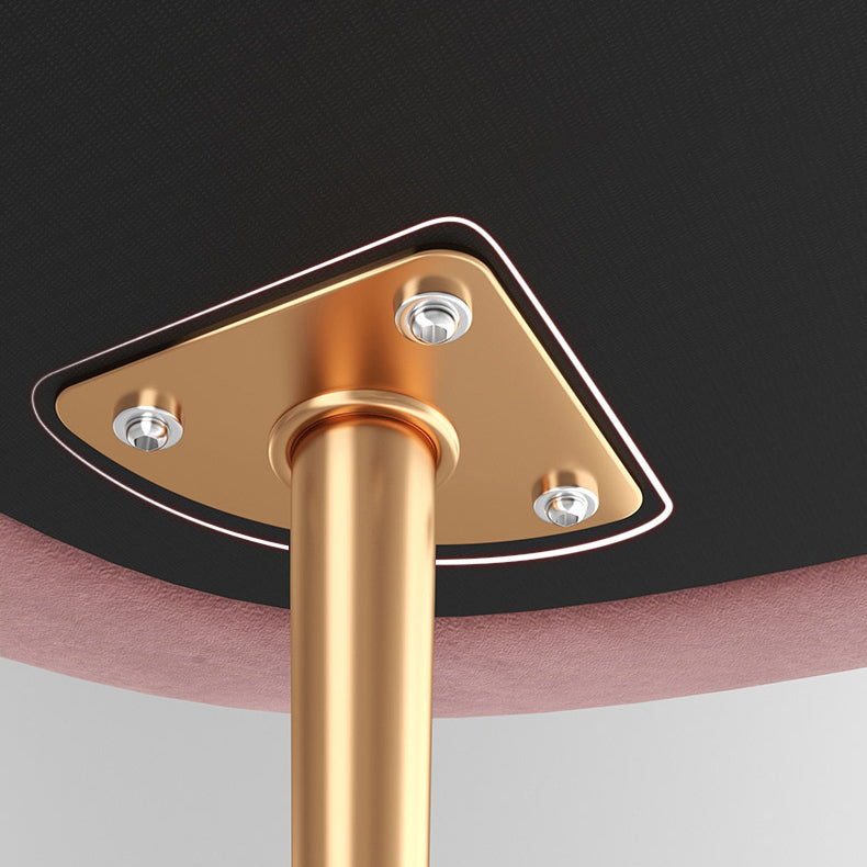 Scandinavian Style Upholstered Armless Dining Chair Solid Back Single Chair for Home Clearhalo ' kitchen&dining_furn' 'Dining Chairs' 'Dining Tables & Seating' 'dining_chair' 'furn' 'furn_dining_chair' 'Furniture' 'furniture_dining_chair' 'Kitchen & Dining Furniture' 'kitchen' 4099075