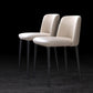 Minimalist Style Leather Dining Chairs Solid Back Armless Side Chairs (Set of 2) Clearhalo ' kitchen&dining_furn' 'Dining Chairs' 'Dining Tables & Seating' 'dining_chair' 'furn' 'furn_dining_chair' 'Furniture' 'furniture_dining_chair' 'Kitchen & Dining Furniture' 'kitchen' 4099090