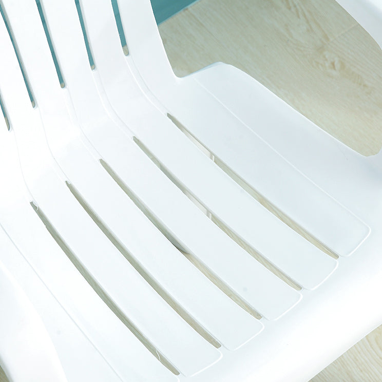 Modern Home Dining Arm Chairs Plastic Stackable Windsor Dining Armchairs Clearhalo ' kitchen&dining_furn' 'Dining Chairs' 'Dining Tables & Seating' 'dining_chair' 'furn' 'furn_dining_chair' 'Furniture' 'furniture_dining_chair' 'Kitchen & Dining Furniture' 'kitchen' 4099128