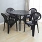 Modern Home Dining Arm Chairs Plastic Stackable Windsor Dining Armchairs Clearhalo ' kitchen&dining_furn' 'Dining Chairs' 'Dining Tables & Seating' 'dining_chair' 'furn' 'furn_dining_chair' 'Furniture' 'furniture_dining_chair' 'Kitchen & Dining Furniture' 'kitchen' 4099131