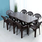 Modern Home Dining Arm Chairs Plastic Stackable Windsor Dining Armchairs Clearhalo ' kitchen&dining_furn' 'Dining Chairs' 'Dining Tables & Seating' 'dining_chair' 'furn' 'furn_dining_chair' 'Furniture' 'furniture_dining_chair' 'Kitchen & Dining Furniture' 'kitchen' 4099133