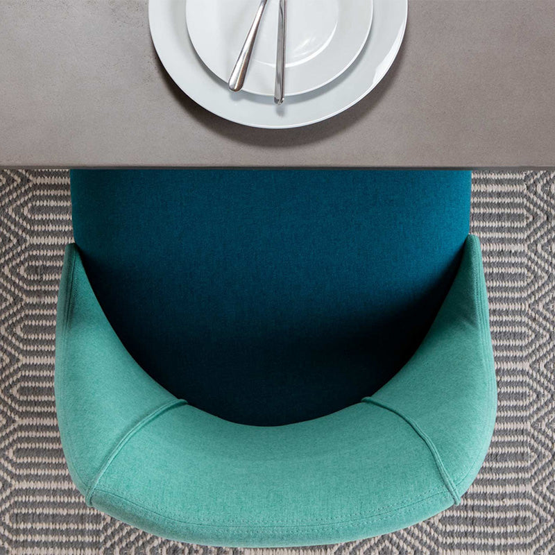 Matte Finish Fabric Arm Chair Scandinavian Solid Back Dining Chair (Set of 2) Clearhalo ' kitchen&dining_furn' 'Dining Chairs' 'Dining Tables & Seating' 'dining_chair' 'furn' 'furn_dining_chair' 'Furniture' 'furniture_dining_chair' 'Kitchen & Dining Furniture' 'kitchen' 4099148