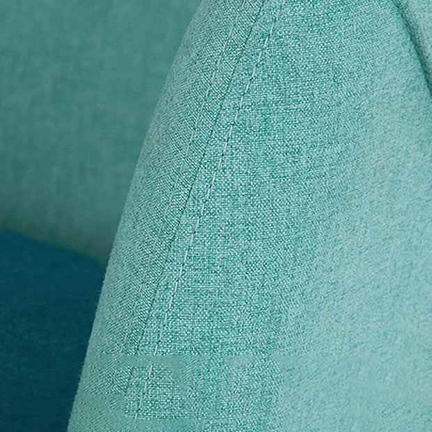 Matte Finish Fabric Arm Chair Scandinavian Solid Back Dining Chair (Set of 2) Clearhalo ' kitchen&dining_furn' 'Dining Chairs' 'Dining Tables & Seating' 'dining_chair' 'furn' 'furn_dining_chair' 'Furniture' 'furniture_dining_chair' 'Kitchen & Dining Furniture' 'kitchen' 4099152