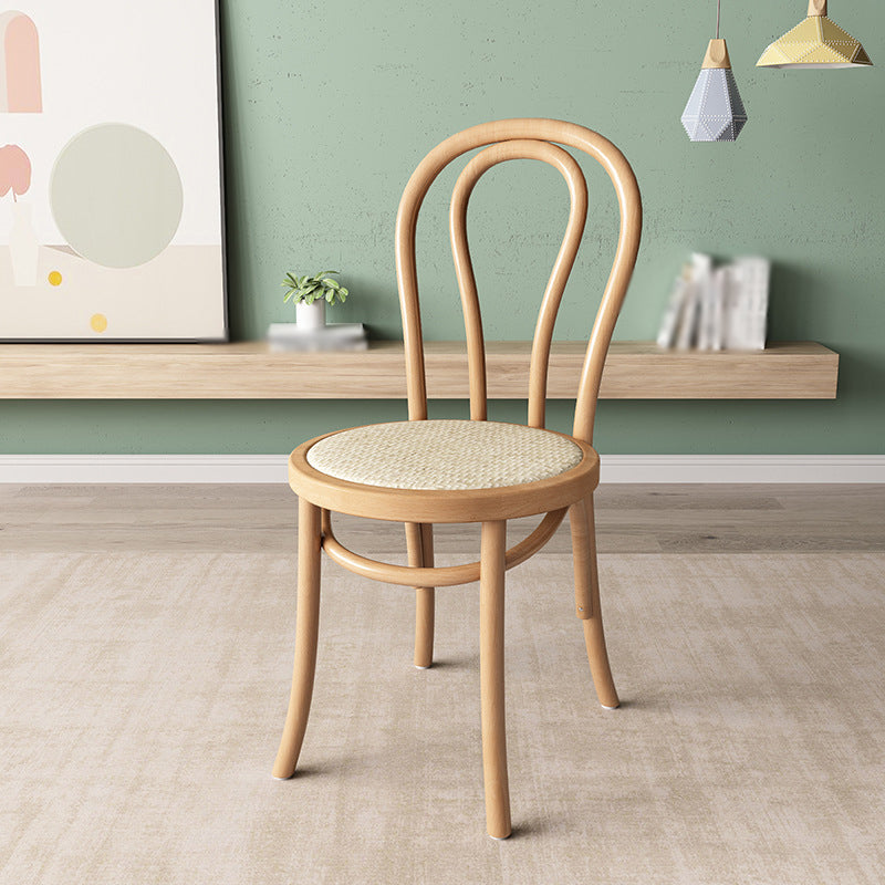 Traditional Beech Windsor Back Chair Natural Wood Dining Chair (Set of 2) Clearhalo ' kitchen&dining_furn' 'Dining Chairs' 'Dining Tables & Seating' 'dining_chair' 'furn' 'furn_dining_chair' 'Furniture' 'furniture_dining_chair' 'Kitchen & Dining Furniture' 'kitchen' 4099163