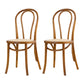 Traditional Beech Windsor Back Chair Natural Wood Dining Chair (Set of 2) Dark Wood Clearhalo ' kitchen&dining_furn' 'Dining Chairs' 'Dining Tables & Seating' 'dining_chair' 'furn' 'furn_dining_chair' 'Furniture' 'furniture_dining_chair' 'Kitchen & Dining Furniture' 'kitchen' 4099177