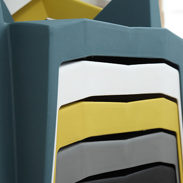 Modern Plastic Dining Arm Chairs Open Back Stacking Dining Armchairs Clearhalo ' kitchen&dining_furn' 'Dining Chairs' 'Dining Tables & Seating' 'dining_chair' 'furn' 'furn_dining_chair' 'Furniture' 'furniture_dining_chair' 'Kitchen & Dining Furniture' 'kitchen' 4099198