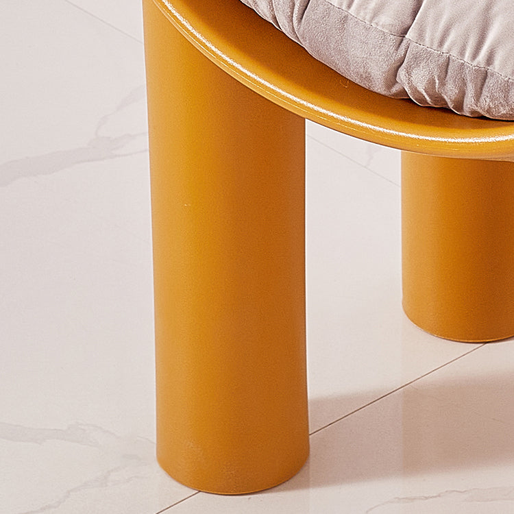 Nordic Style Dining Chairs Kitchen Arm Side Chairs with Plastic Legs (Set of 2) Clearhalo ' kitchen&dining_furn' 'Dining Chairs' 'Dining Tables & Seating' 'dining_chair' 'furn' 'furn_dining_chair' 'Furniture' 'furniture_dining_chair' 'Kitchen & Dining Furniture' 'kitchen' 4099318