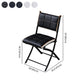 Modern Indoor-Outdoor Metal Side Chair Folding Open Back Dining Side Chair Clearhalo ' kitchen&dining_furn' 'Dining Chairs' 'Dining Tables & Seating' 'dining_chair' 'furn' 'furn_dining_chair' 'Furniture' 'furniture_dining_chair' 'Kitchen & Dining Furniture' 'kitchen' 4099391