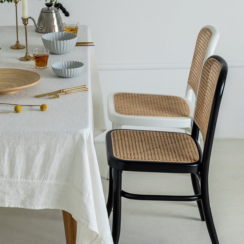 Traditional Style Solid Wood Chair Kitchen Open Back Dining Side Chairs Clearhalo ' kitchen&dining_furn' 'Dining Chairs' 'Dining Tables & Seating' 'dining_chair' 'furn' 'furn_dining_chair' 'Furniture' 'furniture_dining_chair' 'Kitchen & Dining Furniture' 'kitchen' 4099399