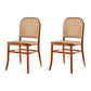 Traditional Style Solid Wood Chair Kitchen Open Back Dining Side Chairs Walnut 2 Piece Set Clearhalo ' kitchen&dining_furn' 'Dining Chairs' 'Dining Tables & Seating' 'dining_chair' 'furn' 'furn_dining_chair' 'Furniture' 'furniture_dining_chair' 'Kitchen & Dining Furniture' 'kitchen' 4099407